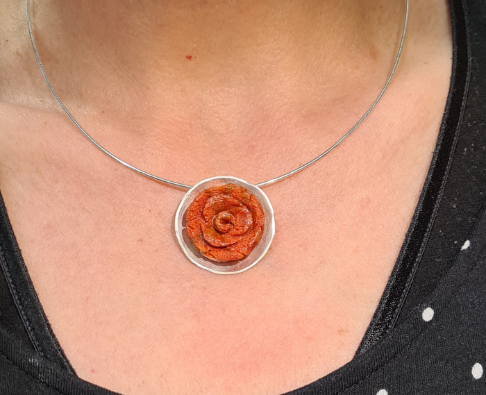 Anhänger Rose