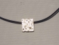 Preview: Anhänger Sponge in Silber.