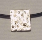 Preview: Anhänger Sponge in Silber.