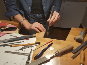 Kurs im Goldschmieden am Samstag, den 17. Mai  2025 von 14.00 bis 18.00 Uhr.      Ausgebucht !