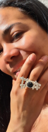 Ring "VERRIEGELT UND VERRAMMELT"