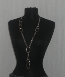 Gliederkette, Silber.