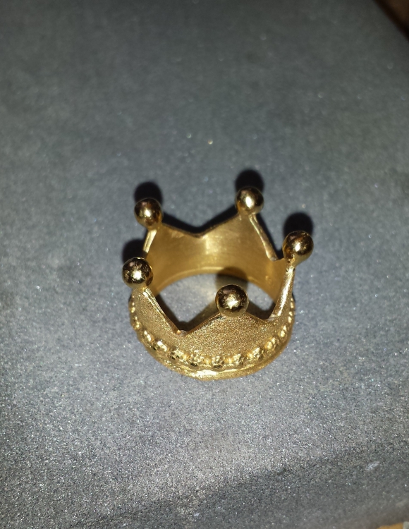Goldener Krönchenring