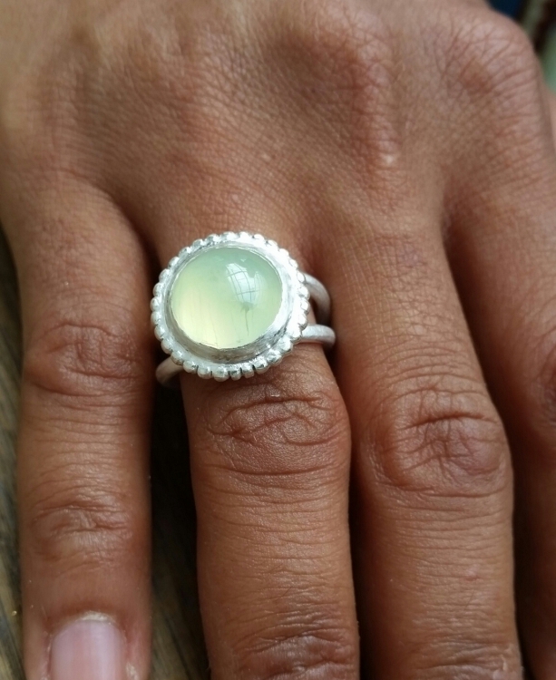 Ring " Mojito-Macaron"