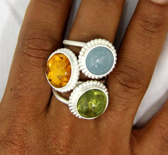 Ring " Honigmacaron"